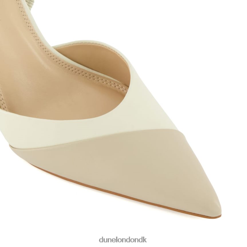 kampagne slingback banesko Dune London Kvinder ecru NXB060467
