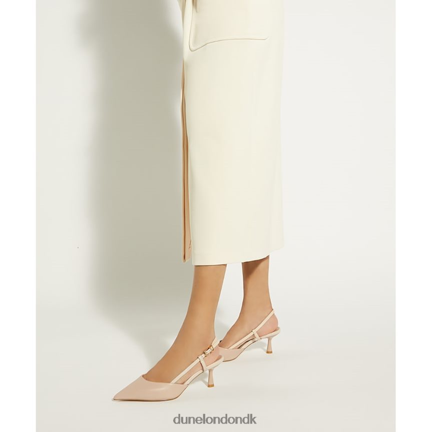 klassificere flare-hæl slingback banesko Dune London Kvinder nøgen NXB060446