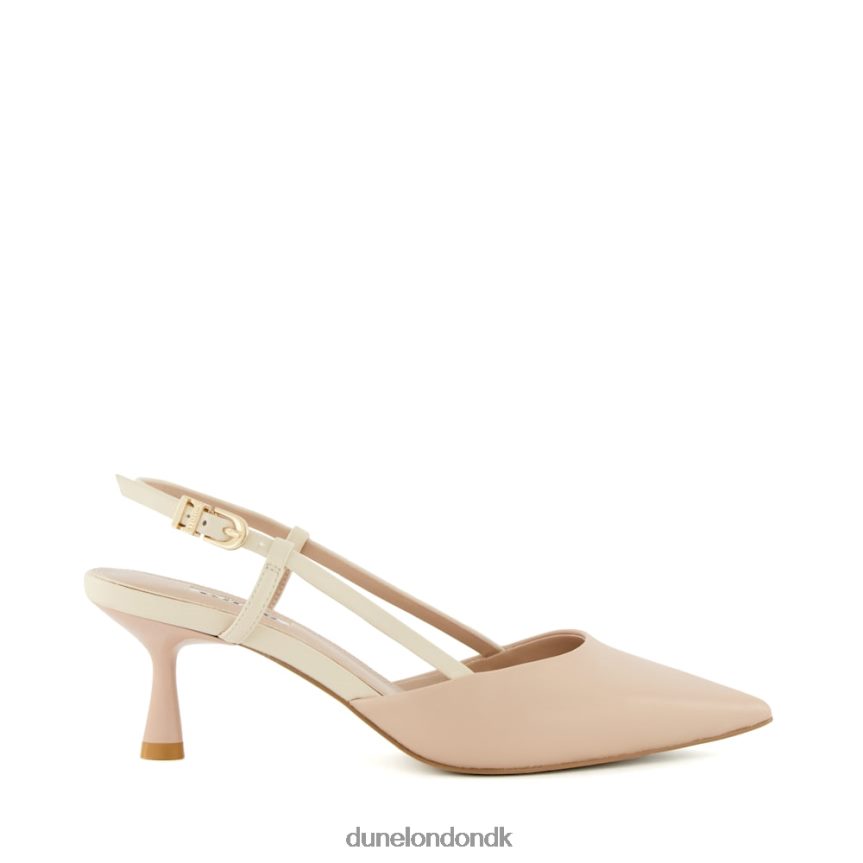 klassificere flare-hæl slingback banesko Dune London Kvinder nøgen NXB060446