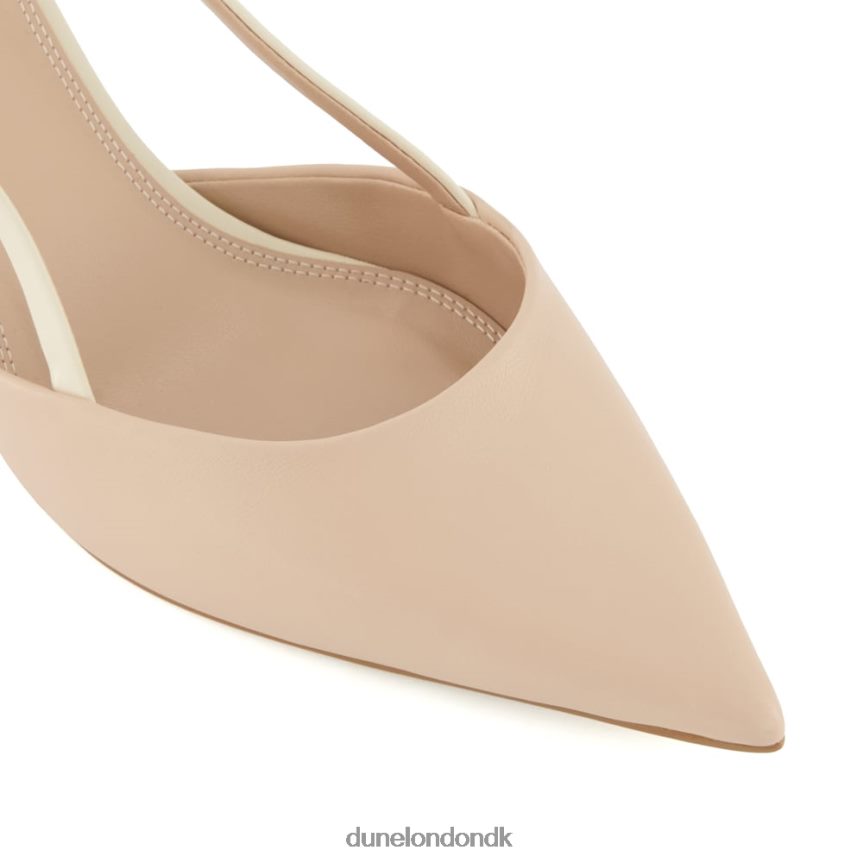 klassificere flare-hæl slingback banesko Dune London Kvinder nøgen NXB060446