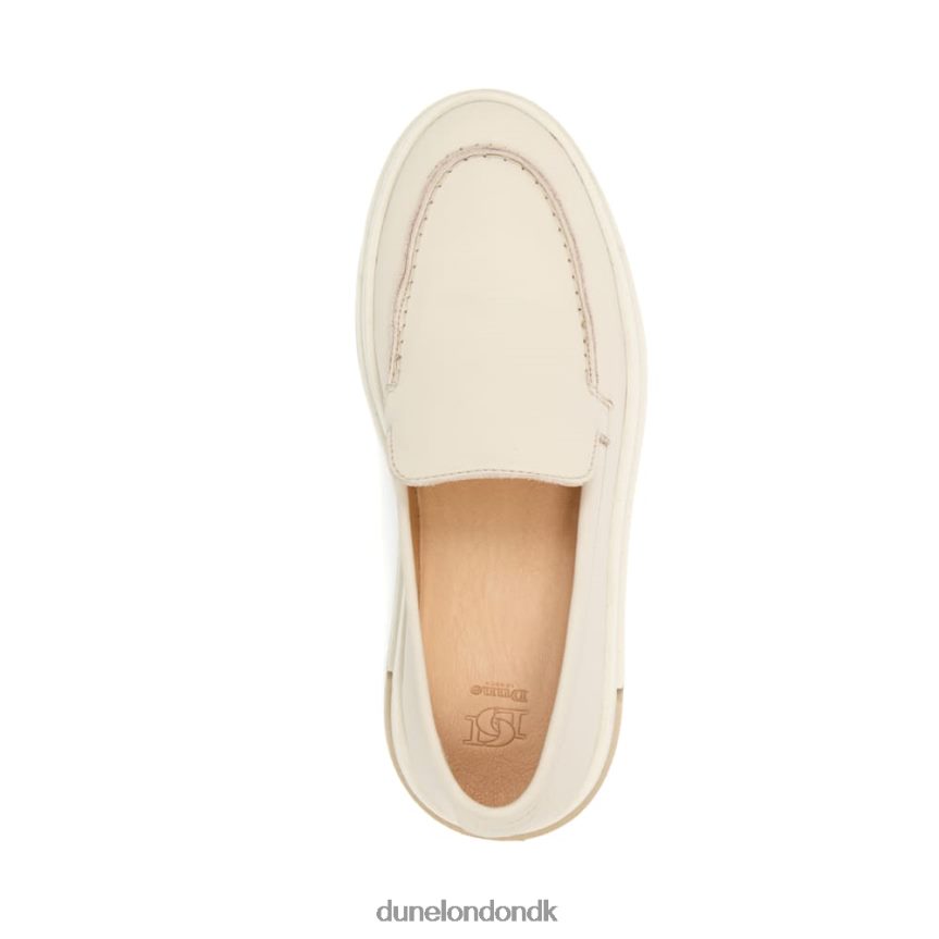 frembringe loafers med kilehæl Dune London Kvinder off white NXB060553