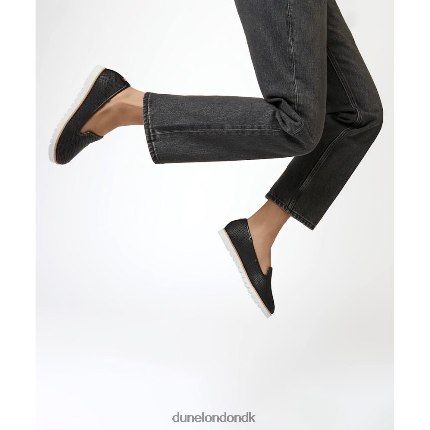 galjon sportsloafer med tryk Dune London Kvinder sort NXB060624