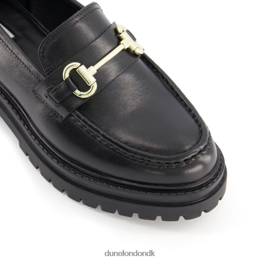 gallagher chunky snaffle-trim loafers med bred pasform Dune London Kvinder sort NXB060156