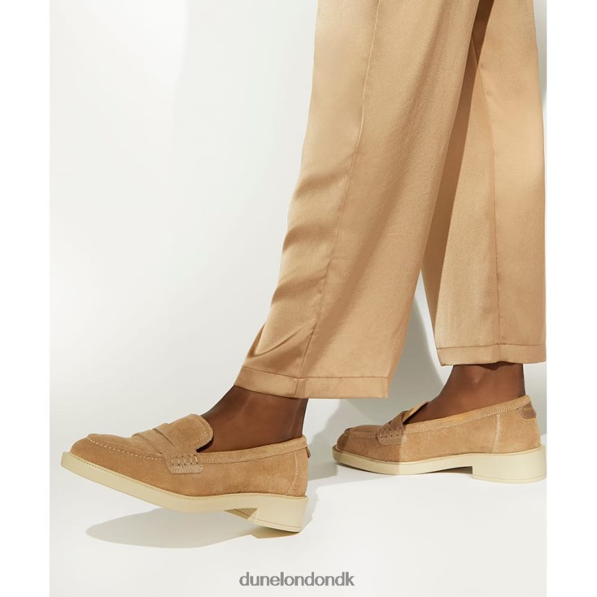 gazeller penny-trim loafers Dune London Kvinder kamel NXB060167