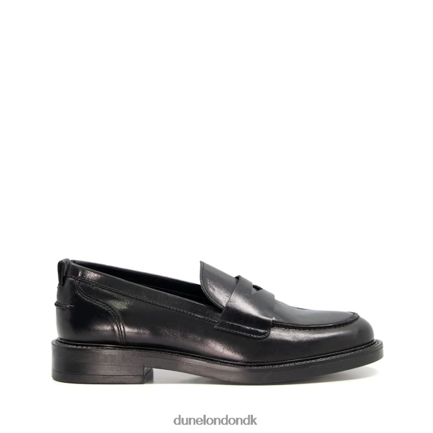 geeno minimalistiske penny loafers Dune London Kvinder sort NXB060324
