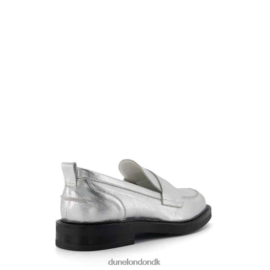 geeno penny loafers Dune London Kvinder sølv NXB06021