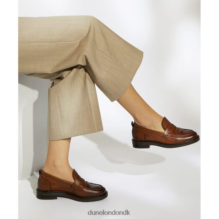 geeno penny loafers Dune London Kvinder tan NXB060312