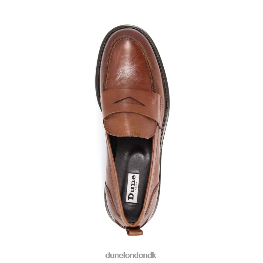geeno penny loafers Dune London Kvinder tan NXB060312