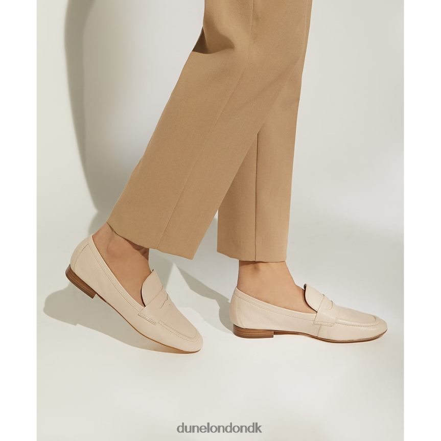 gianetta flade penny loafers Dune London Kvinder ecru NXB060589