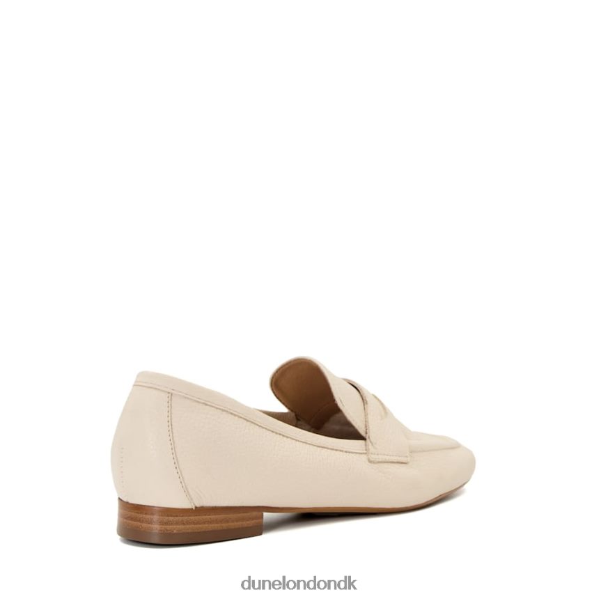 gianetta flade penny loafers Dune London Kvinder ecru NXB060589