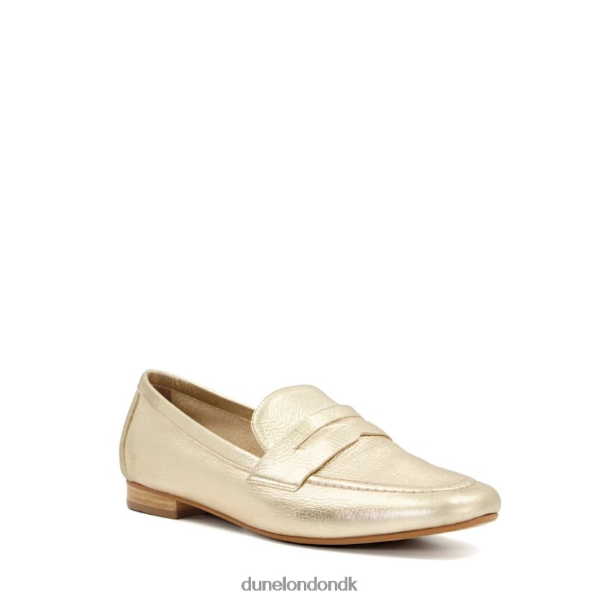 gianetta flade penny loafers Dune London Kvinder guld NXB060482