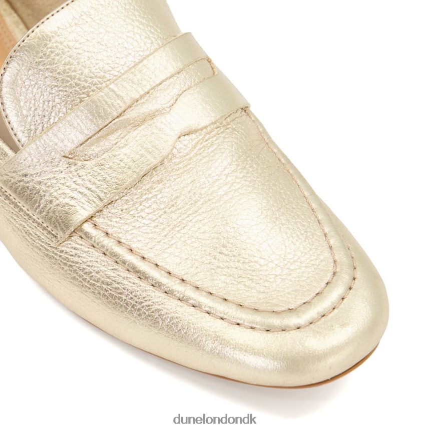 gianetta flade penny loafers Dune London Kvinder guld NXB060482