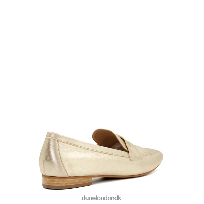 gianetta flade penny loafers Dune London Kvinder guld NXB060482