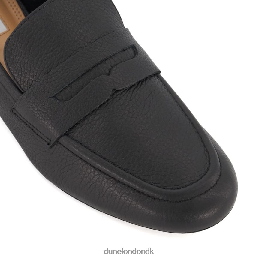 gianetta flade penny loafers Dune London Kvinder sort NXB06017