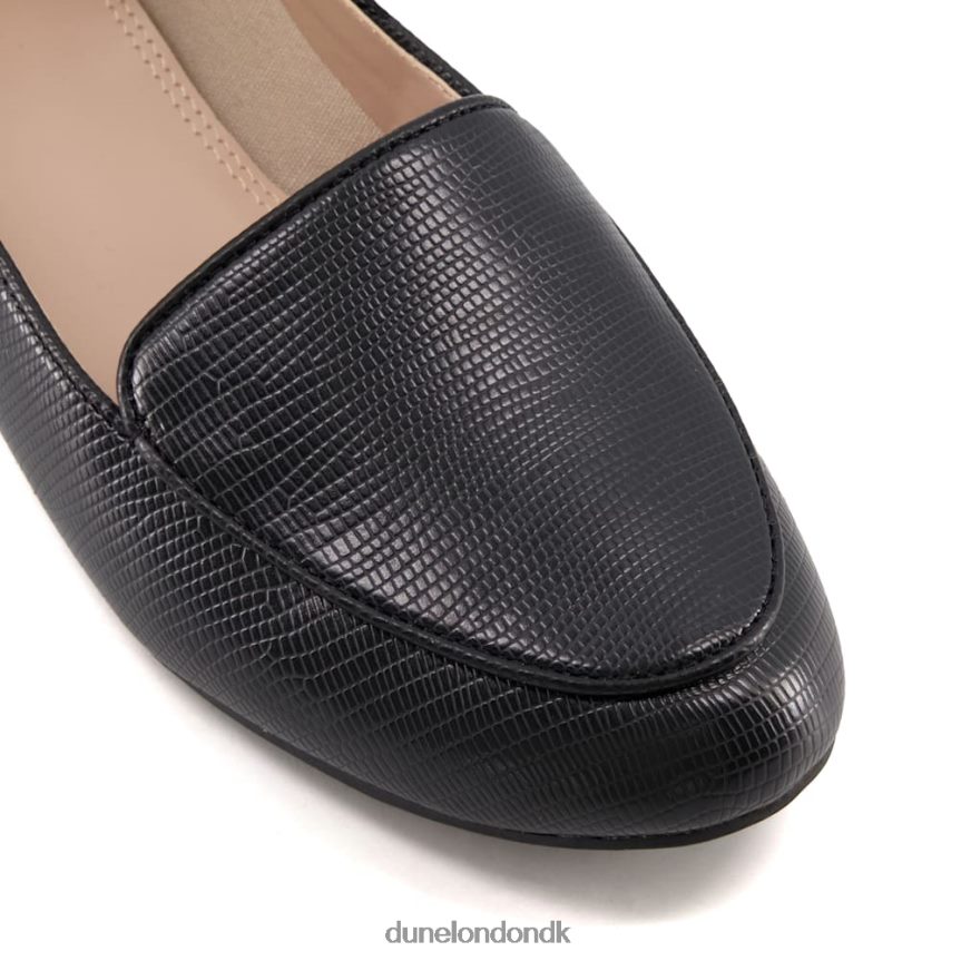 giovana teksturerede loafers Dune London Kvinder sort NXB060617