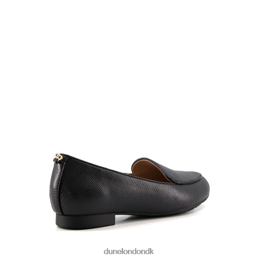 giovana teksturerede loafers Dune London Kvinder sort NXB060617