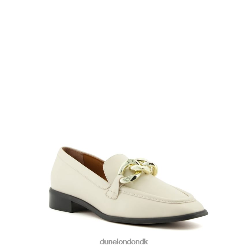 glimt loafers med kædetrim Dune London Kvinder ecru NXB060125