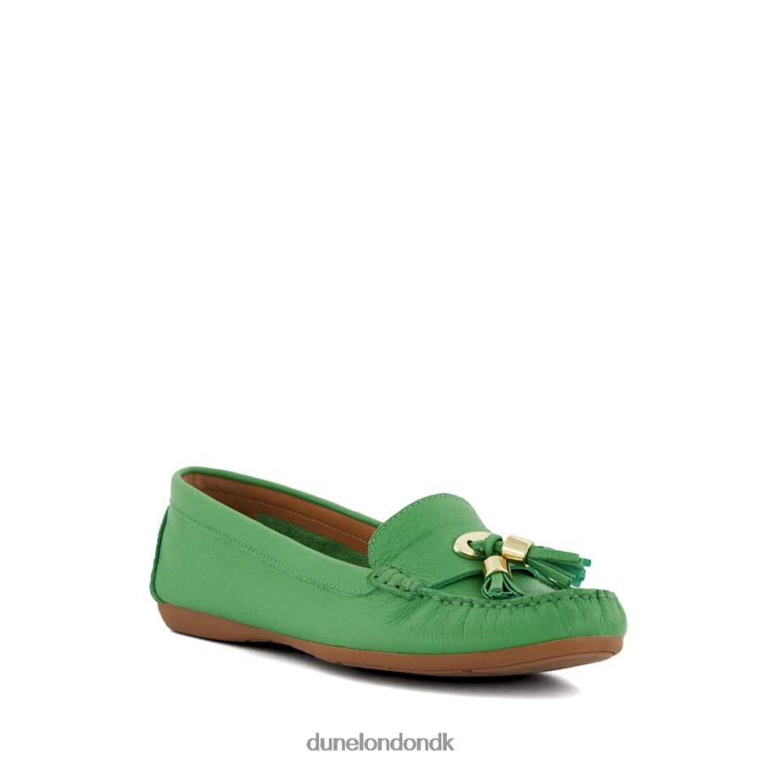 samle loafers med kvaster i læder Dune London Kvinder grøn NXB060580