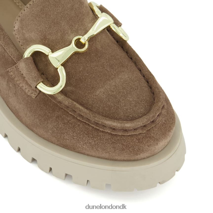 stirrede chunky snaffle-trim loafers Dune London Kvinder karamel NXB060110