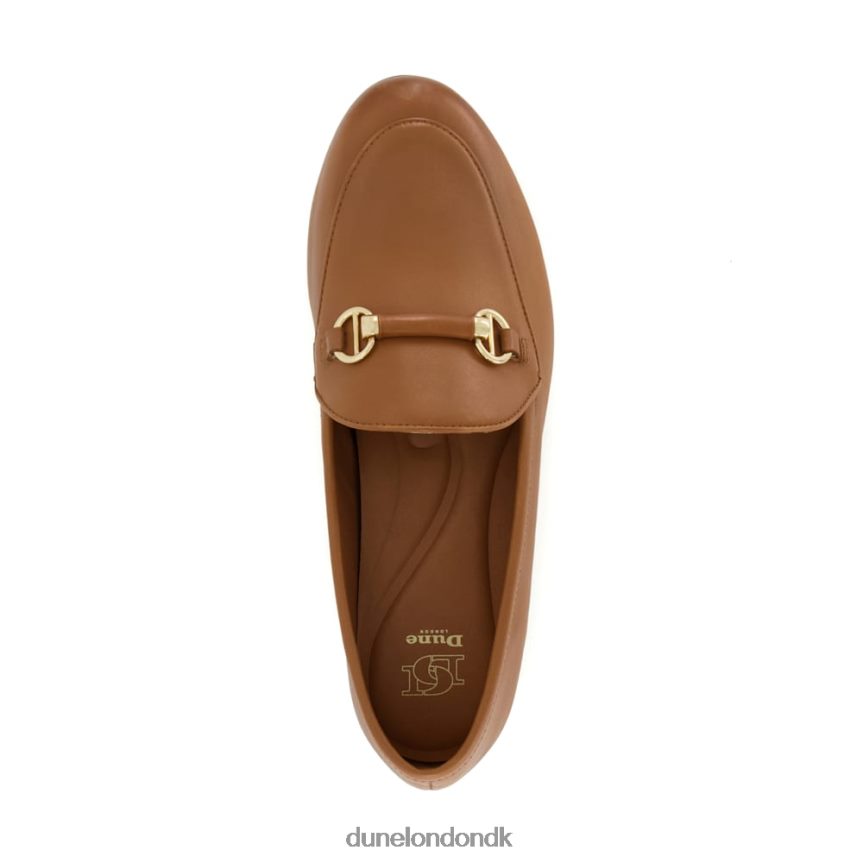 storhed metal-trim-snaffle loafers Dune London Kvinder tan NXB060118