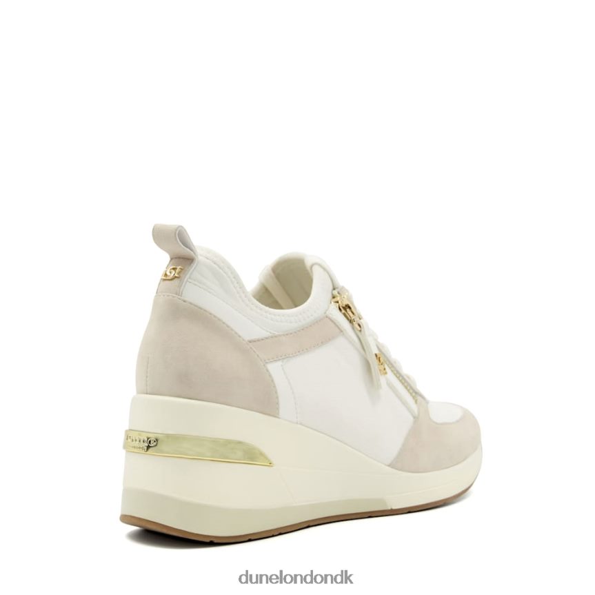 eilin kilesko med snørebånd Dune London Kvinder fløde NXB060591