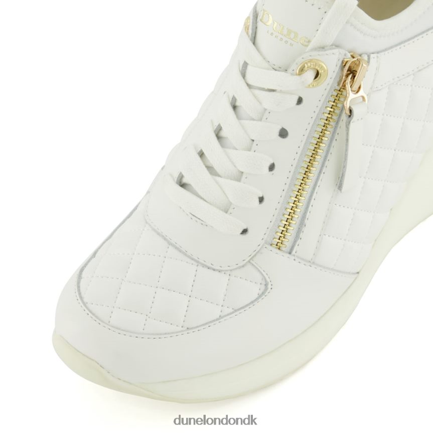 eilins kilesko med snørebånd Dune London Kvinder hvid NXB060551