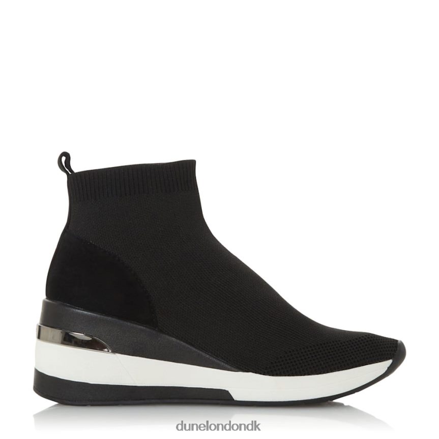 engel mellemkile strømpesko Dune London Kvinder sort NXB060579