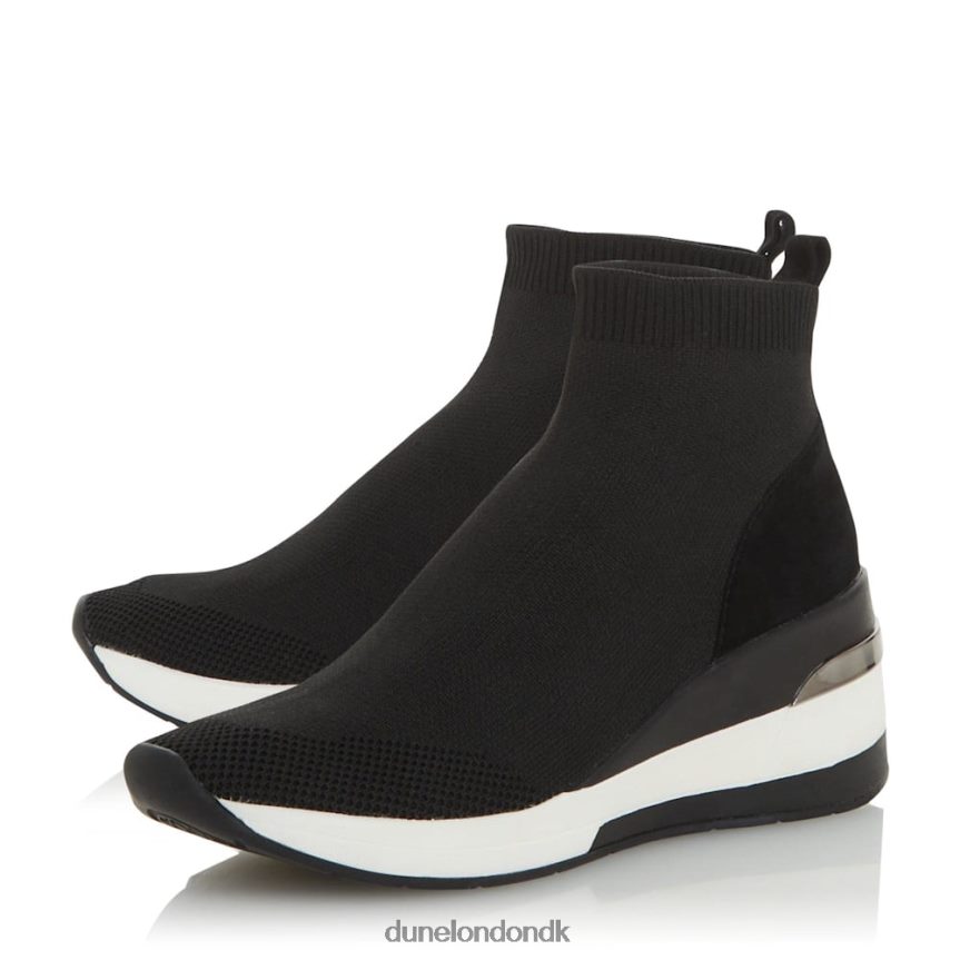 engel mellemkile strømpesko Dune London Kvinder sort NXB060579