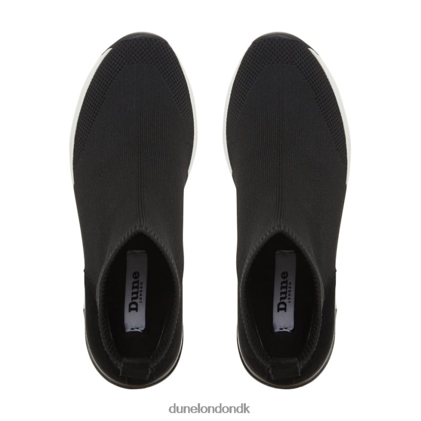 engel mellemkile strømpesko Dune London Kvinder sort NXB060579
