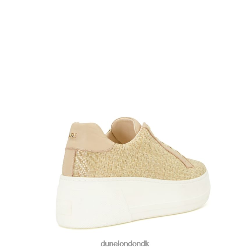 episode fladformede sneakers med snørebånd Dune London Kvinder naturlig NXB060552
