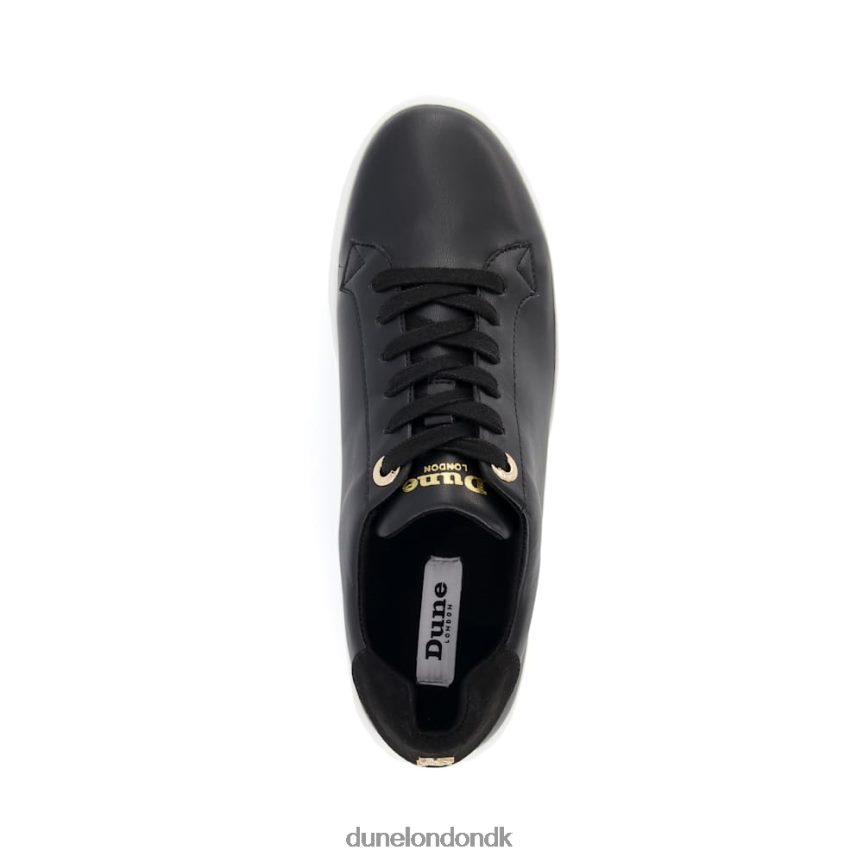 episode fladformede sneakers med snørebånd Dune London Kvinder sort NXB060602