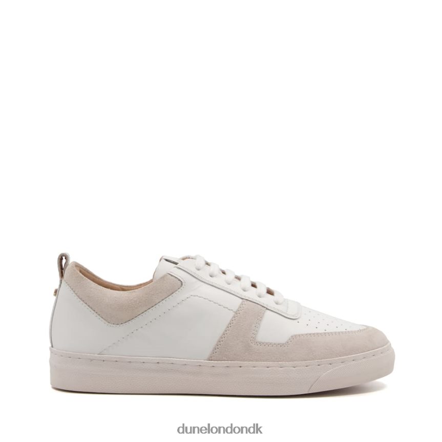 espen sneakers i nubuck læder Dune London Kvinder hvid NXB060655