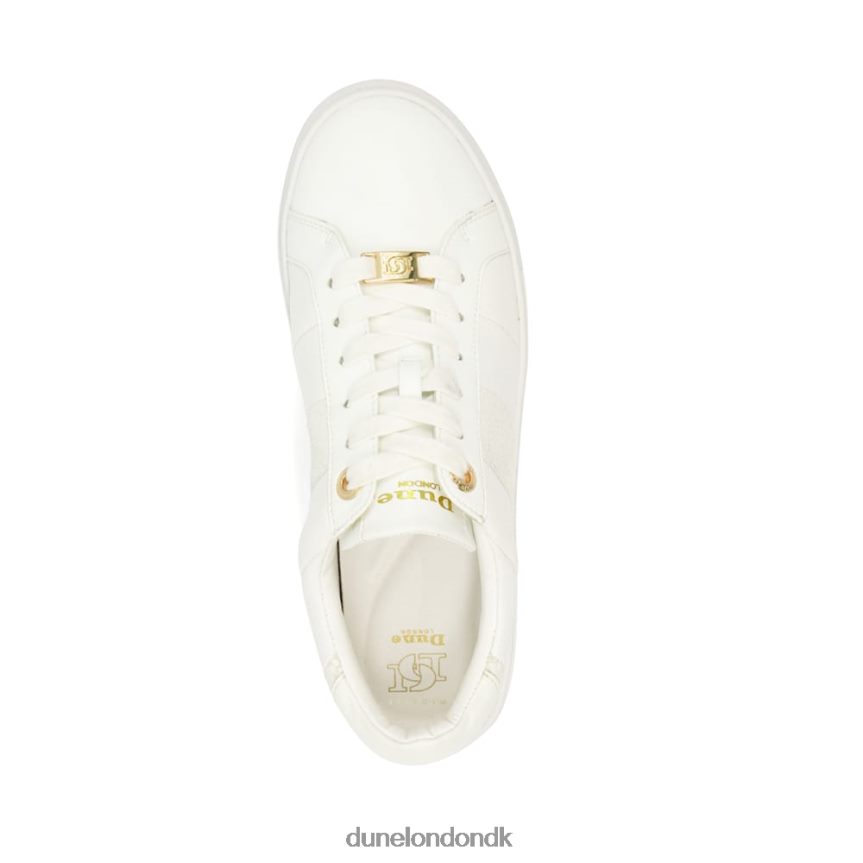 everleigh sneakers med bred pasform Dune London Kvinder hvid NXB060471