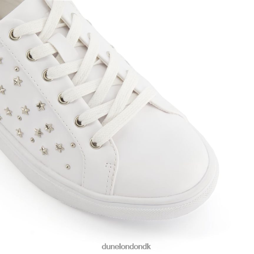 udtrykke stjerneudsmykkede sneakers Dune London Kvinder hvid NXB060666