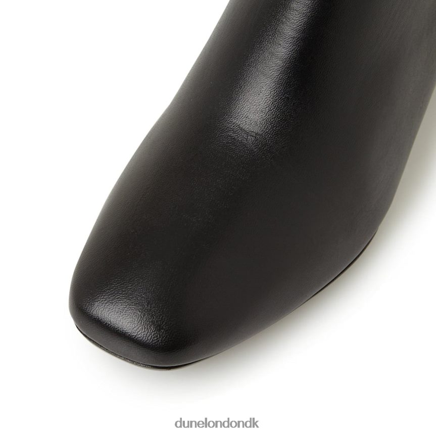 Oregon firkantede ankelstøvler med mellemhæl Dune London Kvinder sort NXB060612