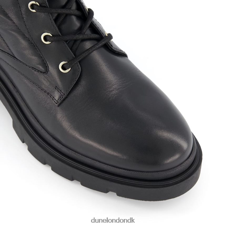 betaler quiltede cykelstøvler Dune London Kvinder sort NXB060357