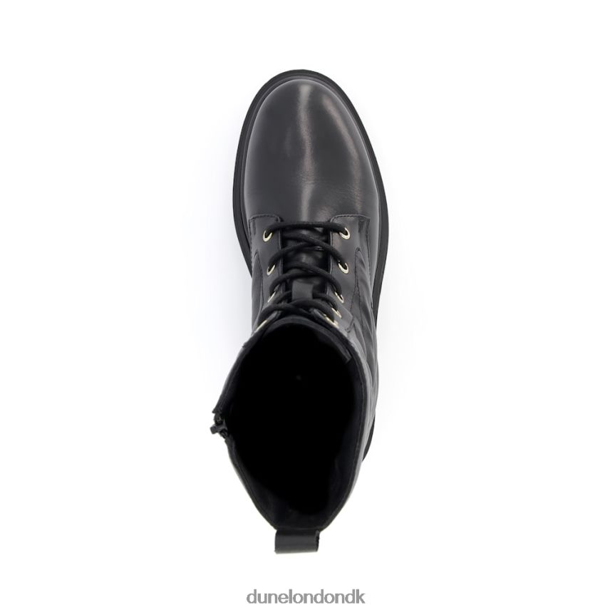 betaler quiltede cykelstøvler Dune London Kvinder sort NXB060357