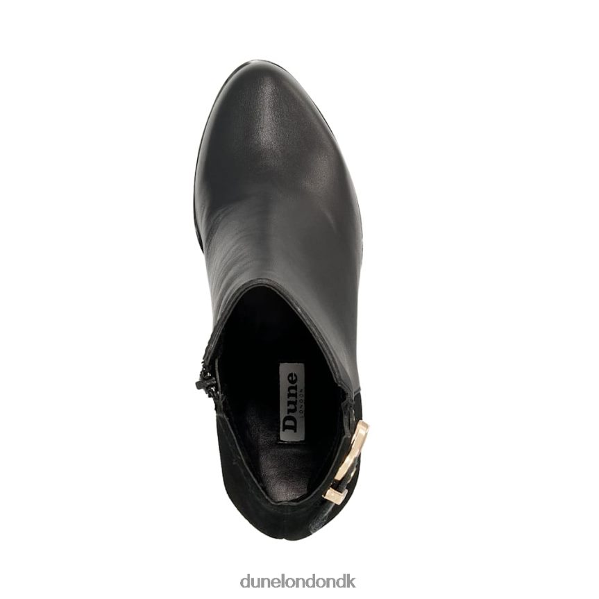 olla ankelstøvler med spændedetaljer Dune London Kvinder sort NXB060440