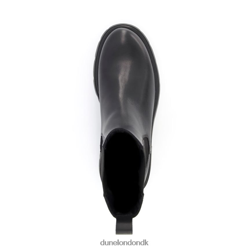 palmz chunky sål chelsea ankelstøvler Dune London Kvinder sort NXB060371