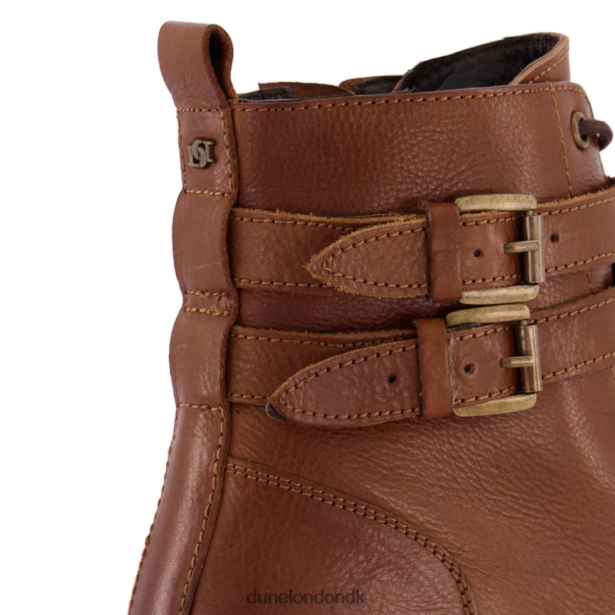 paxan ankelstøvler med bred pasform med spænde Dune London Kvinder tan NXB060358