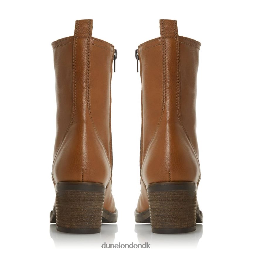 pearse ankelstøvler med snøre på mellemblokken Dune London Kvinder tan NXB060611