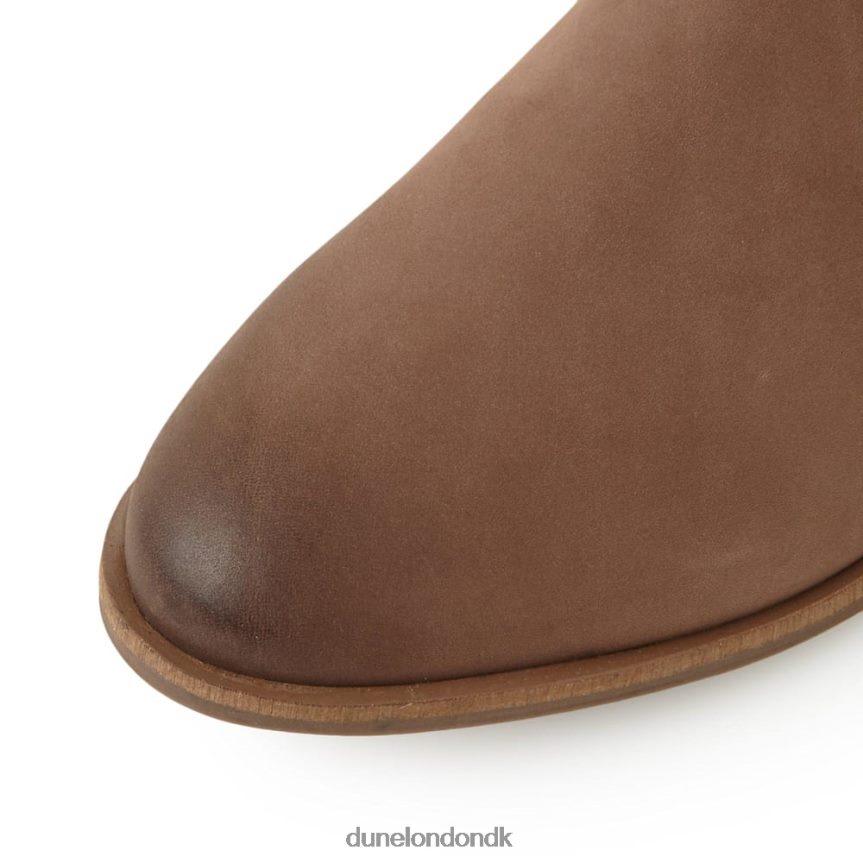 piera ankelstøvler med stablede hæle med spænde Dune London Kvinder taupe NXB060650