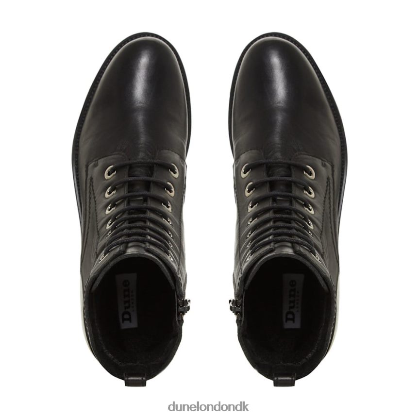 præsten bred pasform snørestøvler Dune London Kvinder sort NXB060603