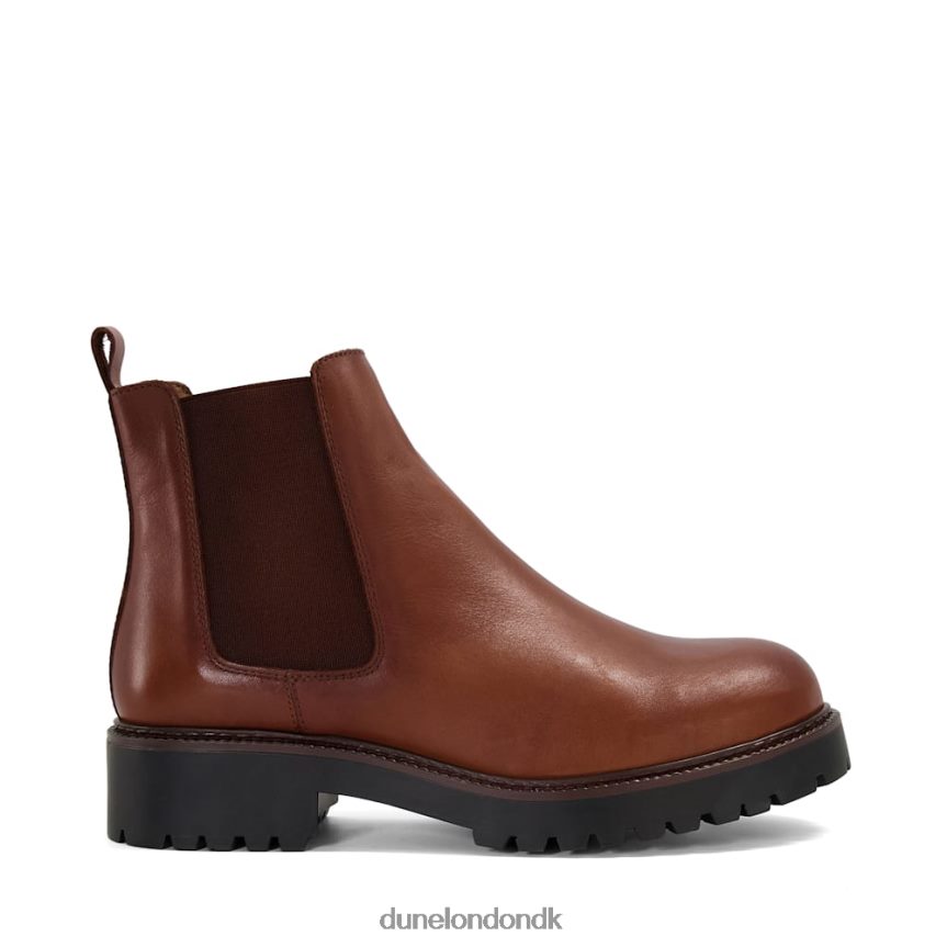 veranda chelsea-støvler i læder Dune London Kvinder tan NXB060556