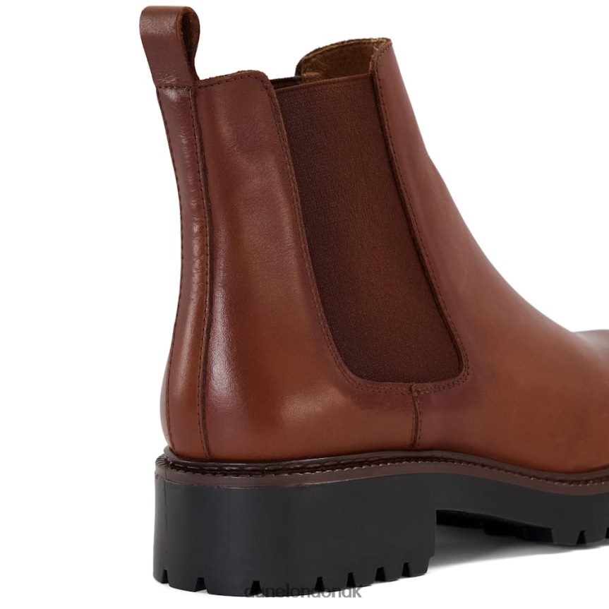 veranda chelsea-støvler i læder Dune London Kvinder tan NXB060556