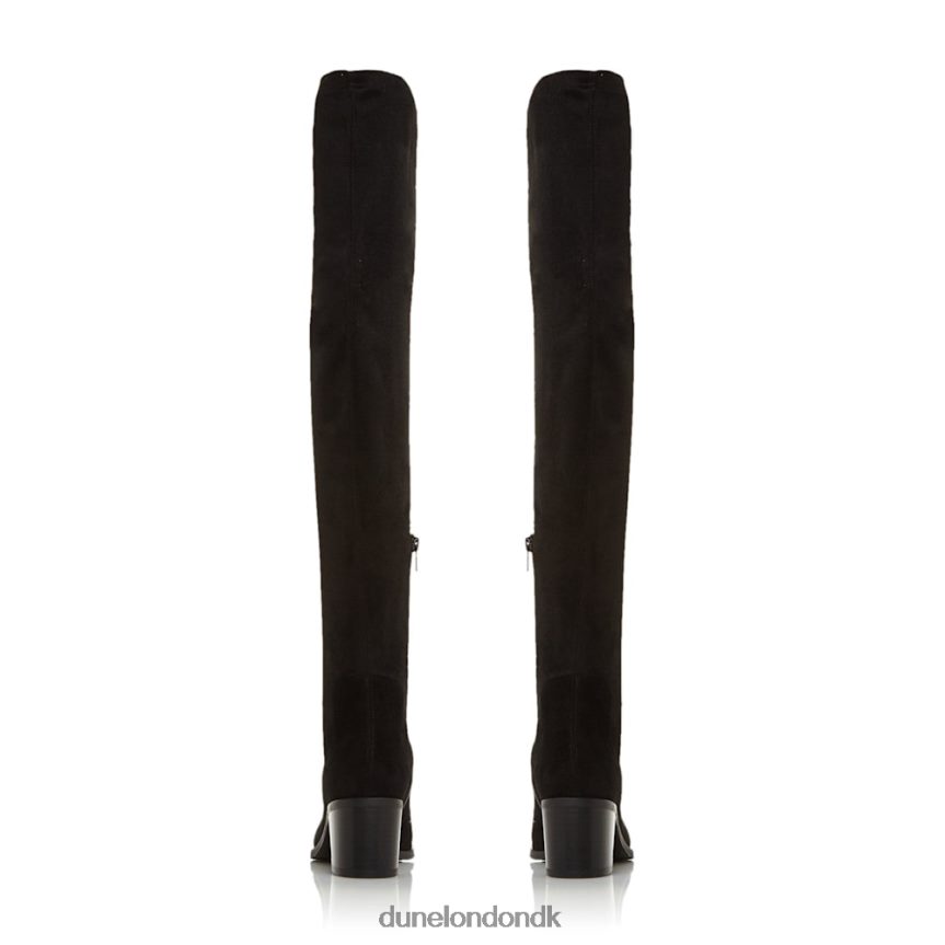 slibemaskine over knæstøvlerne Dune London Kvinder sort NXB060518