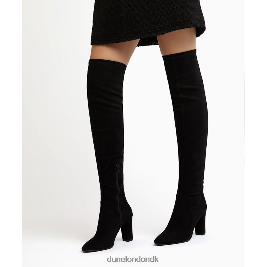 syrell stræk over knæstøvlerne Dune London Kvinder sort NXB060364