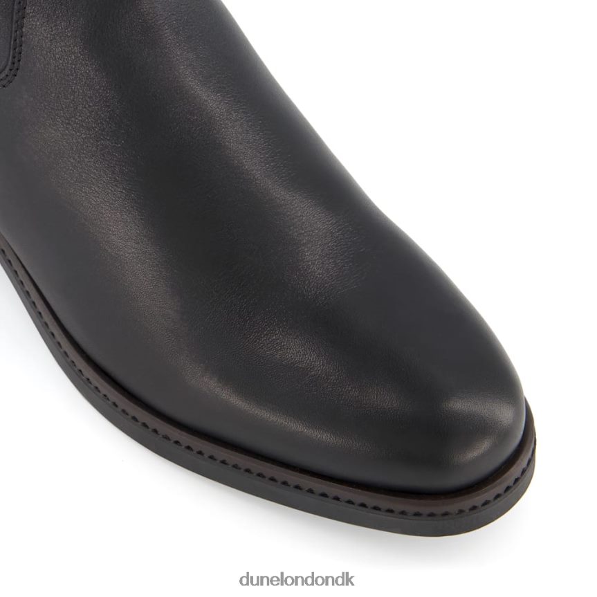 tropisk over-knæ stretch støvler Dune London Kvinder sort NXB060513