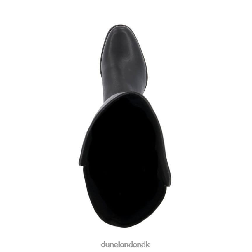 tropisk over-knæ stretch støvler Dune London Kvinder sort NXB060513