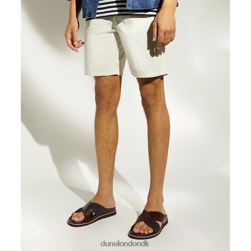 itta lædersandaler med krydsende rem Dune London Mænd Brun NXB060803